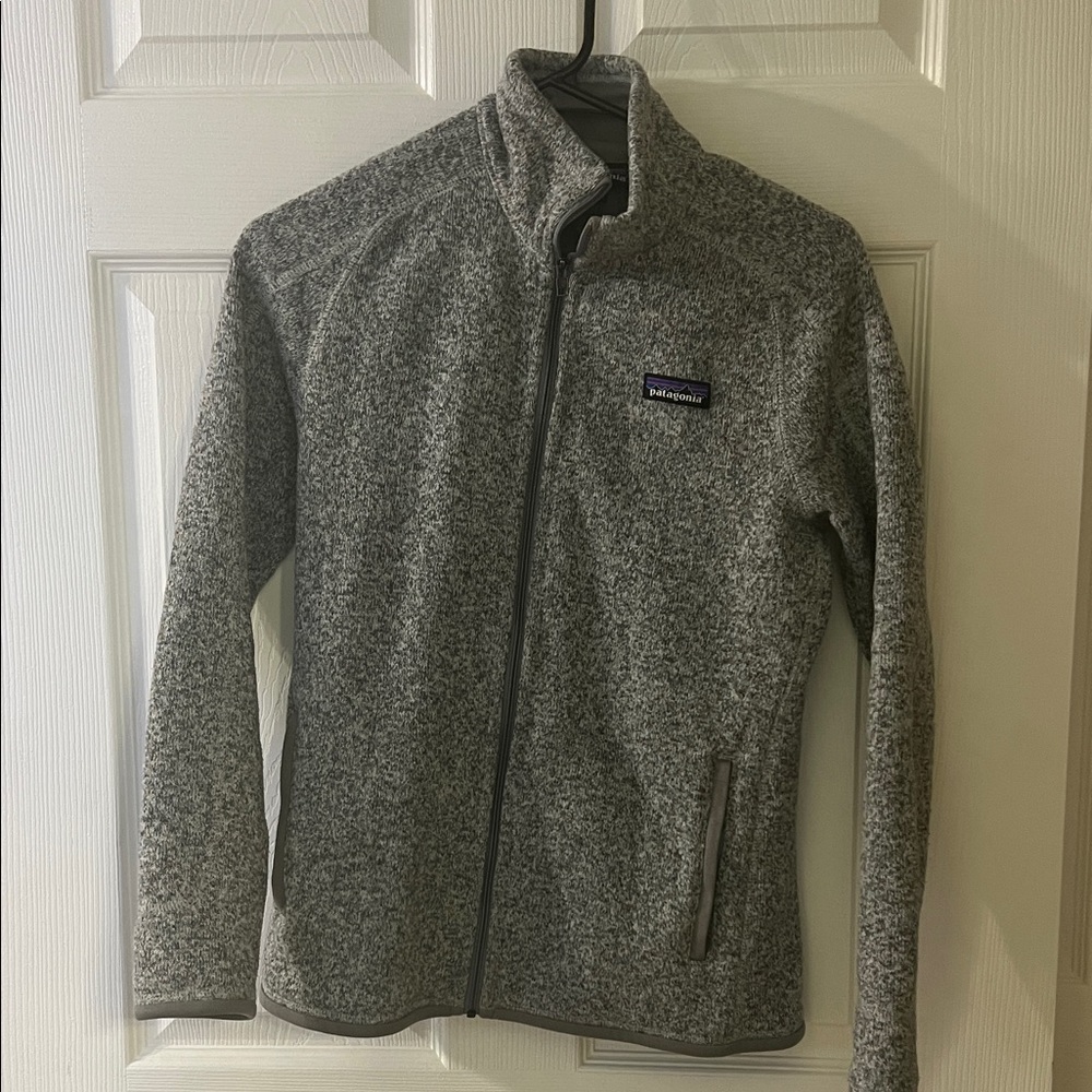 Patagonia Women's better sweater Heathered Gray Utility Jacket
